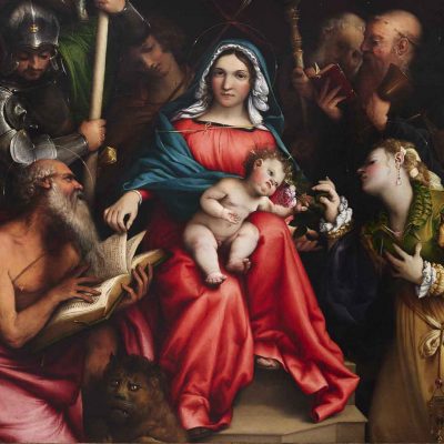 The Mystic Marriage of Saint Catherine with Saints