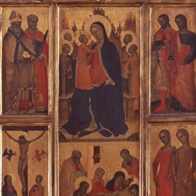 Polittico con Madonna con Bambino
