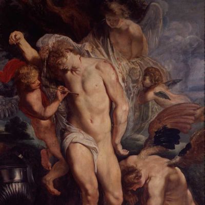 San Sebastiano curato dagli angeli