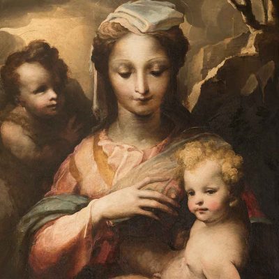 Virgin with the Child and infant Saint John the Baptist