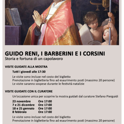 Visite guidate Guido Reni, i Barberini e i Corsini. Storia e fortuna di un capolavoro