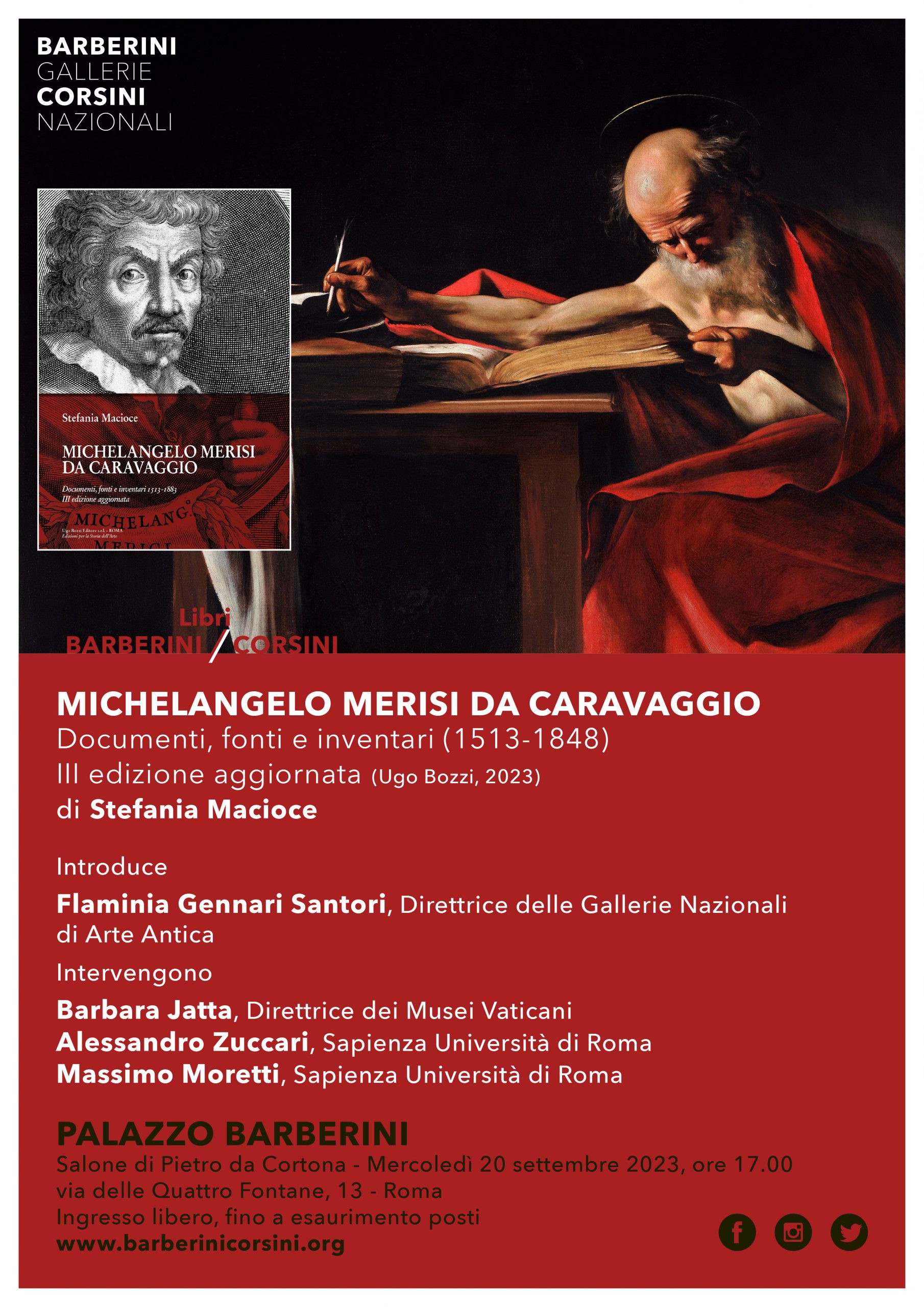 Michelangelo Merisi da Caravaggio. Documenti, fonti e inventari (1513-1848). III edizione aggiornata
